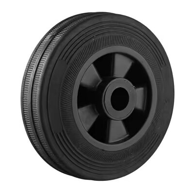 65mm European Style White Nylon Casters Wheel With Bolt Hole