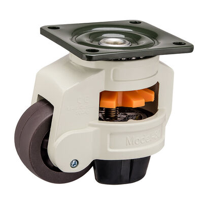 Foot Adjuster TPR Leveling Caster Wheel With Deep Groove Bearing