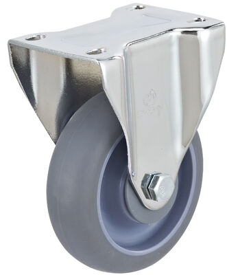 Thermoplastic Rubber Industrial Casters Wheel Medium Duty Castors