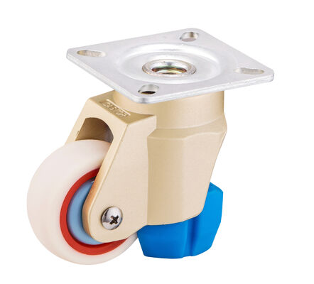 Premium Heavy-Duty Adjustable Leveling Casters With Nylon Wheels For Smooth Mobility