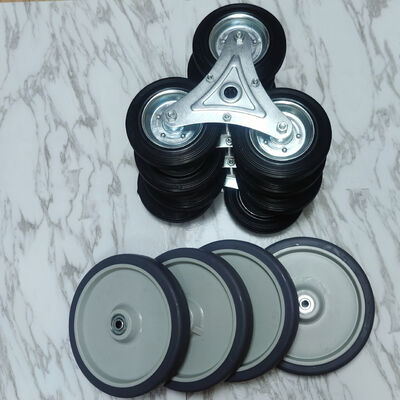 160mm Heavy Duty Stair Climbing Caster Wheel with Roller Bearing