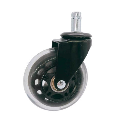 3 4 5 Inch Blue Tpr 60-100kg Load Capacity Threaded Stem With Brake Large-Scale Catering Industrial Casters