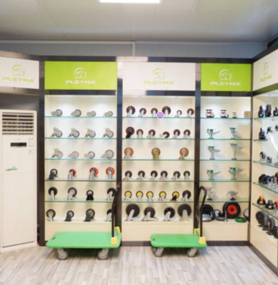 8 Inch Heavy Duty Industrial Single Spring Loaded Swivel Caster Shock Absorption Aluminum Core Rubber Casters and Wheels