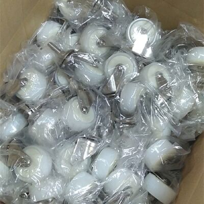 Хорошая цена устойчивая к коррозии 1" 2" шарикоподшипник полный тормоз из нержавеющей стали 304 нейлонового колеса