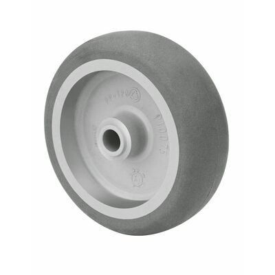 Good Quality OEM/ODM Customized Stainless Steel Apparatus Casters — 2″ & 3″ Grey TPR Industrial Swivel Wheels