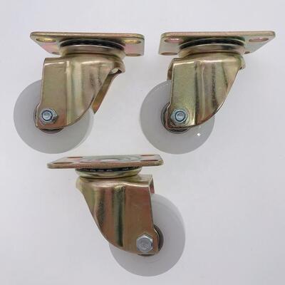 2″ Heavy Duty Polypropylene Swivel Caster – High Strength Small Industrial Mobility Wheel