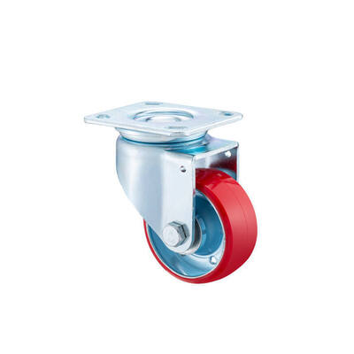 Roulettes industrielles robustes de 4/5/6/8 pouces avec frein, roulement de charge élevé