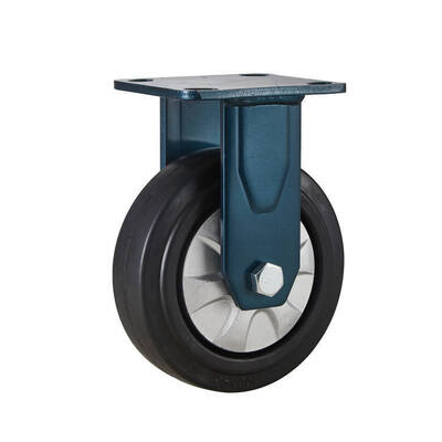 DACROMET coated Heavy-Duty Trolley Caster Wheels 4/5/6/8 Inch – Rubber & Steel Swivel Casters