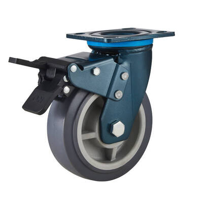 4 / 5 / 6 / 8 Inch Heavy Duty TPR Swivel Caster Wheels – Industrial Mobility Solution