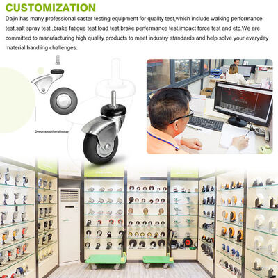 Industrial Steel Rim Cast PU Caster Wheels Heavy Duty Polyurethane Casters Shock Absorbing