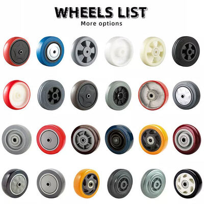 3 Inch PVC or PU Caster Wheels for Industrial Furniture & Trolley