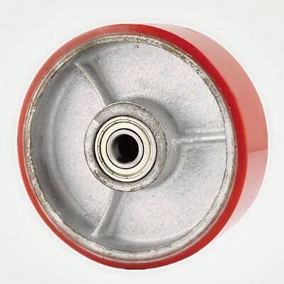 4 Inch Heavy Duty Cast Iron Core PU Caster Wheels – Industrial Mobility Solution