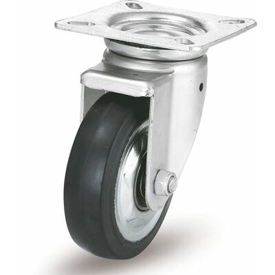 जापानी-शैली के भारी शुल्क रबर घुमावदार रोस्टर व्हील