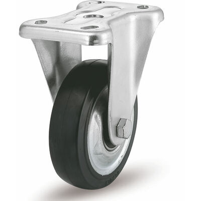 जापानी-शैली के भारी शुल्क रबर घुमावदार रोस्टर व्हील