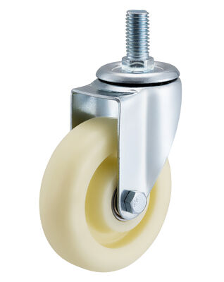 Medium Duty 3-5 Inch PP/TPR Swivel Caster Wheel with Top Plate and Brake for Industrial Trolleys