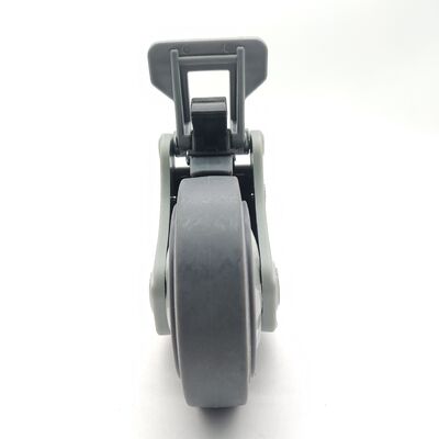 3 / 4 / 5 Inch Anti-Corrosive Plastic Bracket TPR Caster Wheel with Ball Bearing and Total Brake