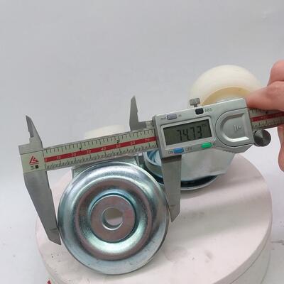 Small Size Cast Iron Caster Wheels with Double Ball Bearing for Swivel Cart Wheels