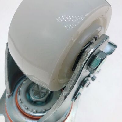 35mm Nylon Wheel Stainless Steel Caster – 50mm Width Pasteurizer Cart Swivel Caste