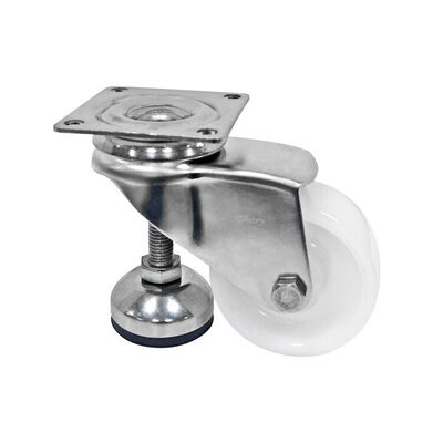 3 Inch Swivel Leveling Caster Wheel – Adjustable Universal Caster for Workbench & Equipment