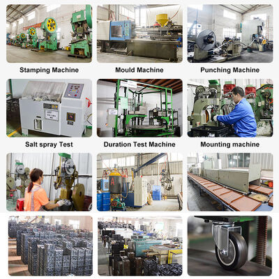 Heavy Duty Impact‑Resistant 304 Stainless Steel Castor Wheels – Nylon Wheel Industrial Cart Casterssters