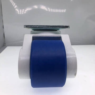 GD150F Ultra Heavy-Duty Plate Mount Leveling Caster 1500kg Capacity Nylon Wheel & Base