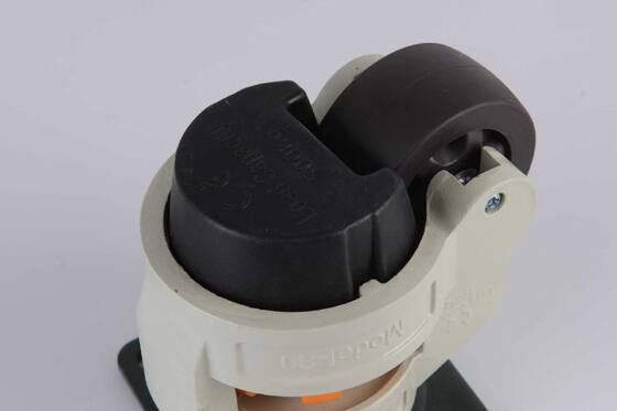 Leveling Adjustable Caster Wheel Heavy Duty 50kg Load Capacity Retractable Swivel Casters for Industrial Machine Cabinet