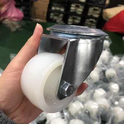2.5 inches 63mm Big ball race 80kg Nylon caster wheel for plant aluminum case