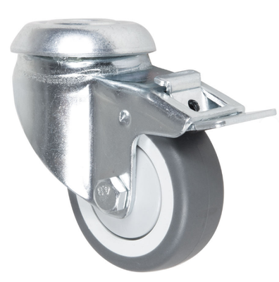 Factory Price 40-60KG Load Capacity European Caster Light Duty 3Inch 75mm Swivel Trolley Casters