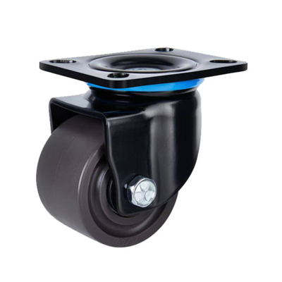 Low Profile Caster Heavy Duty Swivel Casters Wheel Industrial 2.5 Inch 3 Inch Low Center of Gravity Caster for Workbench